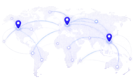 Global Network World Map